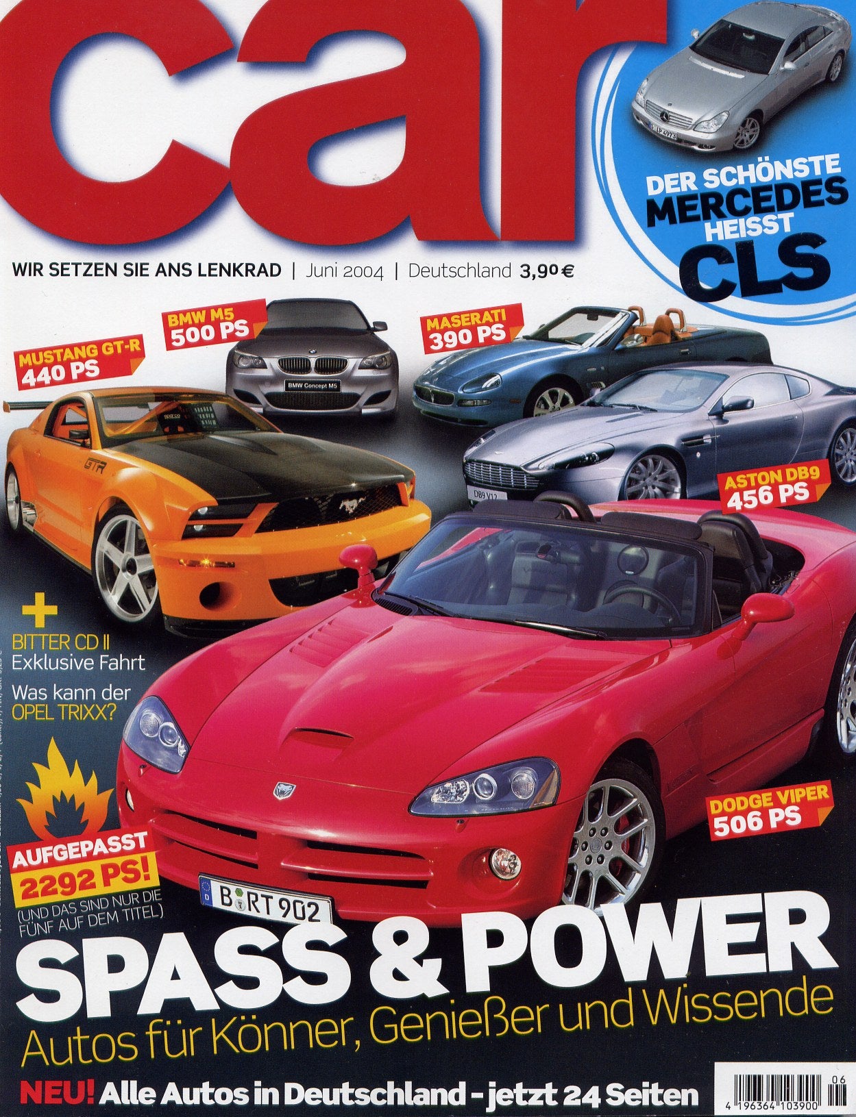 Car magazine. German cars Magazines. Car Magazine spread.